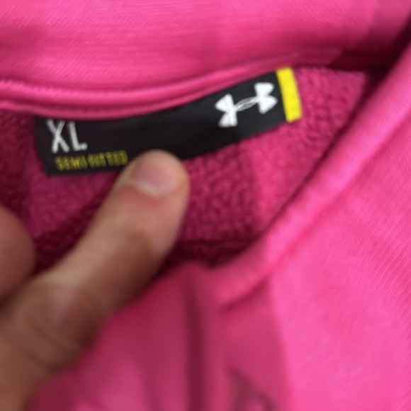 Under Armour 1/4 zip sweatshirt -XL - Picture 3 of 3
